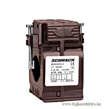   SCHRACK - Felfűzhető áramváltó 300A/5A, 30x10mm sínhez - MG954030-A