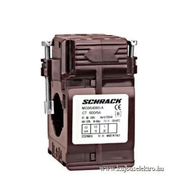   SCHRACK - Felfűzhető áramváltó 600A/5A, 30x10mm sínhez - MG954060-A