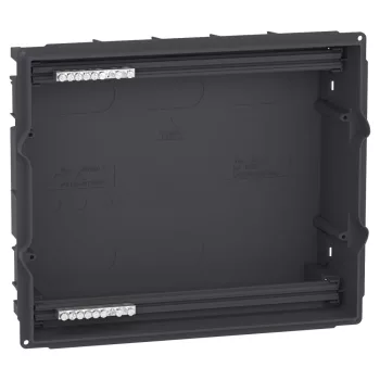   SCHNEIDER MIP82112 - RESI9 MP Kiselosztó hátlap, süllyesztett, 1x12 modul, PEN sín