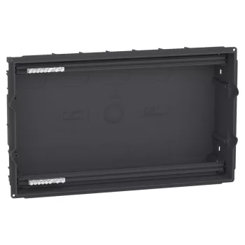   SCHNEIDER MIP82118 - RESI9 MP Kiselosztó hátlap, süllyesztett, 1x18 modul, PEN sín