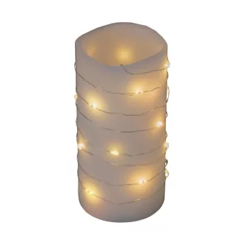   SOMOGYI ELEKTRONIC - MLF 26/WW - Micro LED-es elemes füzér, lapos elemtartóval, melegfehér
