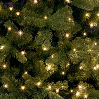   SOMOGYI ELEKTRONIC - ML 250G/WW - Micro LED-es fényfüzér-köteg, melegfehér, zöld vezeték, IP44, dimmer