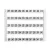 IMO - SK MT5-201-250 - Sorkapocs jelölő címke 5x5 mm, fehér, 201-250 nyomtatott - HD Hungária - MT5-201-250