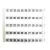 IMO - SK MT5-251-300 - Sorkapocs jelölő címke 5x5 mm, fehér,251-300 nyomtatott - HD Hungária - MT5-251-300