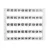 IMO - SK MT5-601-650 - Sorkapocs jelölő címke 5x5 mm, fehér,601-650 nyomtatott - HD Hungária - MT5-601-650