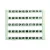 IMO - SK MT5-651-700 - Sorkapocs jelölő címke 5x5 mm, fehér, 651-700 nyomtatott - HD Hungária - MT5-651-700