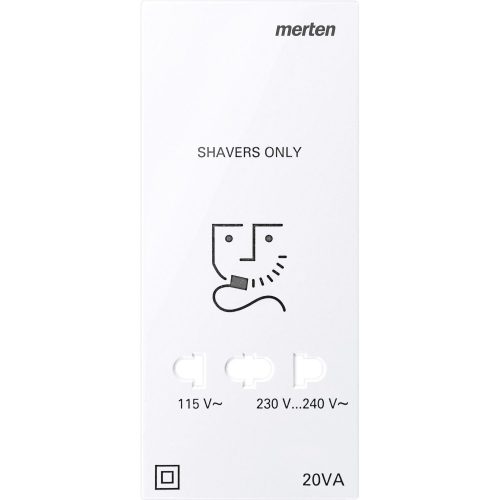 SCHNEIDER MTN2109-3435 - MERTEN Fedlap borotva aljzathoz, D-Life, lótuszfehér