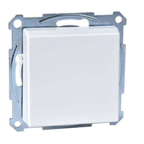 SCHNEIDER MTN2310-0319 - MERTEN 2P+F csatlakozóaljzat, biztonsági zsaluval, csapófedéllel, rugós bekötés, 16A, System-M, polárfehér