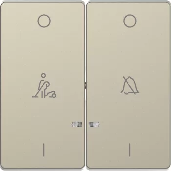   SCHNEIDER MTN3429-6033 - MERTEN Billentyű, ne zavarj/takarítás szimbólummal, System-D, szahara