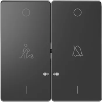   SCHNEIDER MTN3429-6034 - MERTEN Billentyű, ne zavarj/takarítás szimbólummal, System-D, antracit