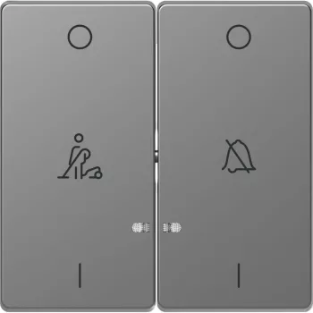   SCHNEIDER MTN3429-6036 - MERTEN Billentyű, ne zavarj/takarítás szimbólummal, System-D, acél