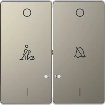   SCHNEIDER MTN3429-6050 - MERTEN Billentyű, ne zavarj/takarítás szimbólummal, System-D, nikkel