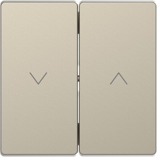 SCHNEIDER MTN3855-6033 - MERTEN Dupla billentyű, redőnyvezérléshez, System-D, szahara