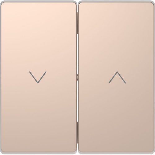 SCHNEIDER MTN3855-6051 - MERTEN Dupla billentyű, redőnyvezérléshez, D-Life, pezsgő