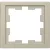 SCHNEIDER MTN4010-6533 - MERTEN D-Life egyes keret, szahara