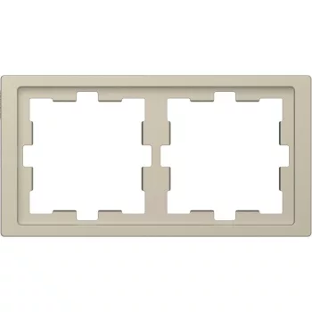 SCHNEIDER MTN4020-6533 - MERTEN D-Life kettes keret, szahara