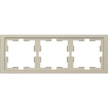   SCHNEIDER MTN4030-6533 - MERTEN D-Life hármas keret, szahara