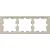 SCHNEIDER MTN4030-6533 - MERTEN D-Life hármas keret, szahara
