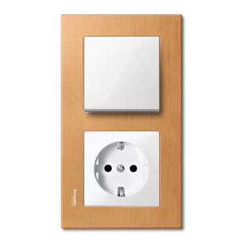   SCHNEIDER MTN432119 - MERTEN Billentyű, System-M, polárfehér