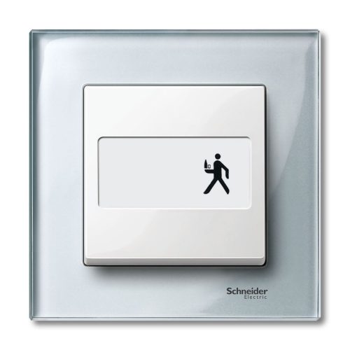 SCHNEIDER MTN432319 - MERTEN Feliratozható billentyű, System-M, polárfehér
