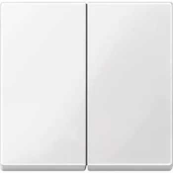   SCHNEIDER MTN432519 - MERTEN Dupla billentyű, System-M, polárfehér