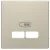 SCHNEIDER MTN4367-6033 - MERTEN Fedlap, USB töltőkhöz, System-D, szahara