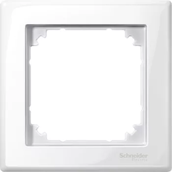   SCHNEIDER MTN478119 - MERTEN M-Smart egyes keret, polárfehér