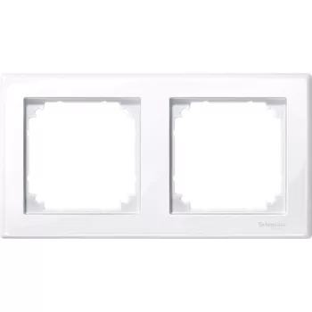   SCHNEIDER MTN478225 - MERTEN M-Smart kettes keret, aktívfehér