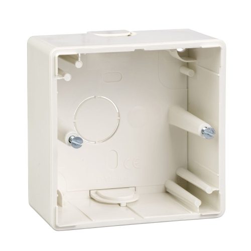 SCHNEIDER MTN512119 - MERTEN Egyes kiemelődoboz, M-Smart, polárfehér