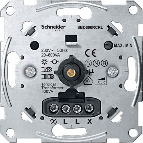 SCHNEIDER MTN5139-0000 - MERTEN Univerzális forgatógombos fényerőszabályzó, 20-600 W