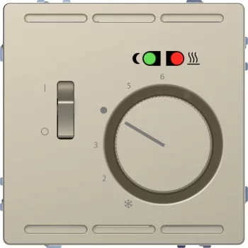   SCHNEIDER MTN5764-6033 - MERTEN Padlótermosztát, kapcsolóval, 250 V, 10A, System-D, szahara