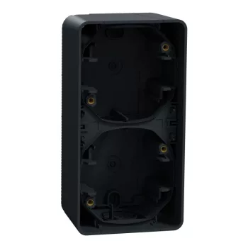   SCHNEIDER MUR37912 - MUREVA Styl Kettes kiemelő doboz, függőleges, antracitszürke