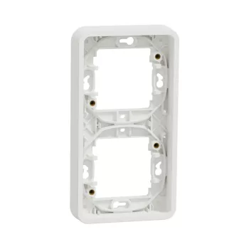   SCHNEIDER MUR39151 - MUREVA Styl Kettes keret, függőleges, polárfehér