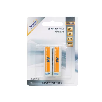   SOMOGYI ELEKTRONIC - M 702AA - AA akkumulátor, darabáras, 700mAh,NiMh, 2 db/bliszter