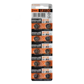   SOMOGYI ELEKTRONIC - Maxell LR1130 - gombelem, alkáli 1,5V, LR54,