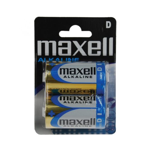 SOMOGYI ELEKTRONIC - Maxell LR20 - D elem, alkáli, 2db/bliszter