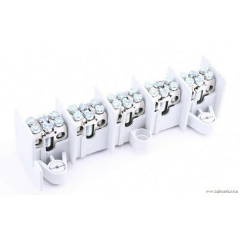   NIEDAX-2645/5 - Fővezeték-leágazó kapocs 25 mm2, 39x51x151 mm, 5 pólus