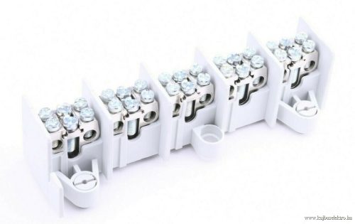 NIEDAX-2645/5 - Fővezeték-leágazó kapocs 25 mm2, 39x51x151 mm, 5 pólus