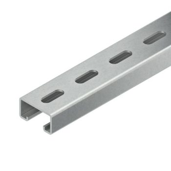 NIEDAX-2991/200 FL - C-sín C-Profil, SW 22 mm, 48x26x200 mm