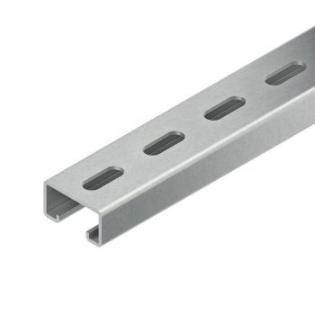 NIEDAX-2991/400 FL - C-sín C-Profil, SW 22 mm, 48x26x400 mm