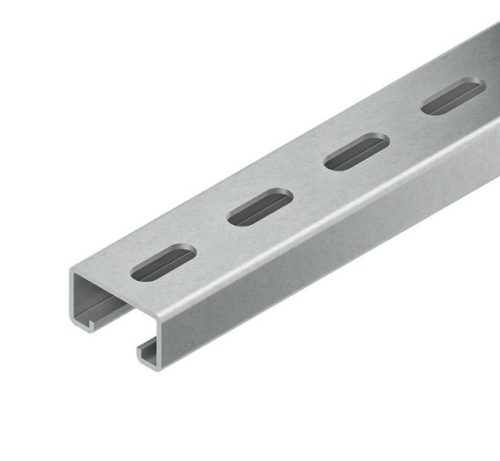 NIEDAX-2991/400 FL - C-sín C-Profil, SW 22 mm, 48x26x400 mm
