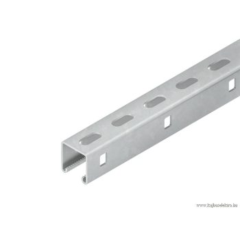 NIEDAX-2996Z/2 FL - C-sín C-Profil SW 22 mm, 41x41x2000 mm