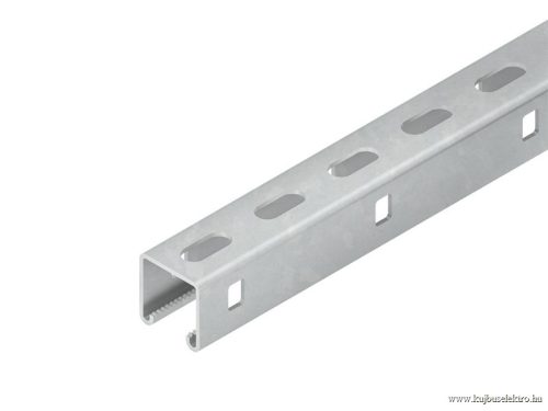 NIEDAX-2996Z/2 FL - C-sín C-Profil SW 22 mm, 41x41x2000 mm