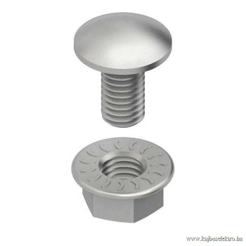 NIEDAX-FLM 6X12 - Tálcacsavar, M6 DIN 603, hossz:12 mm