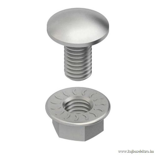 NIEDAX-FLM 8X13 F - Tálcacsavar, M8 DIN 603, hossz:13 mm