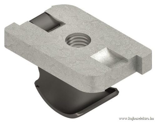 NIEDAX-GSF 0408 - Ferde csúszóanya, galvanizált, M8 menet, mag: 4 mm