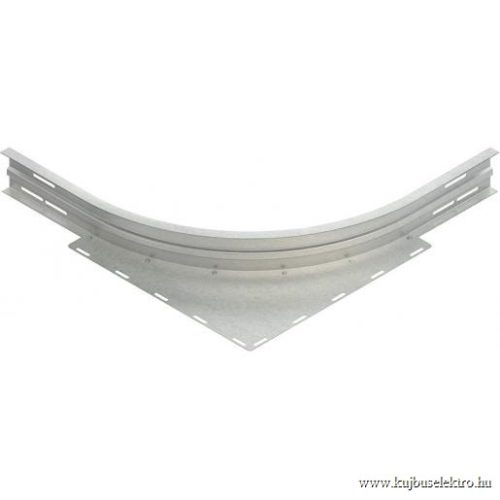 NIEDAX-WAER 105 - Sarok toldalékelem, mag: 106.5 mm, kerek, hornyolt, nem perf.