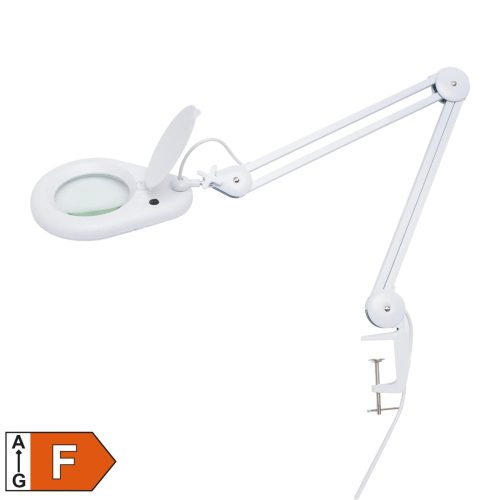 SOMOGYI ELEKTRONIC - NKLL 05 - LED-es, nagyítós lámpa, asztallapra szerelhető