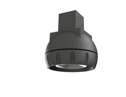SCHRACK - Gömbcsukló, EE lámpa függesztékhez, 23°-ig rozsdamentes acél OM, AI, AM és AX lámpákhoz, 20x25x25 mm - NLAMPKGE--