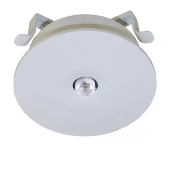   SCHRACK - IL lámpa 1x3W ERT-LED 8h 230VAC Wireless, spot, sülly. White, recessed ceiling mounting, Hi-bay radial beam for space illumination of high halls with luminaire distance 6,9m at mounting heig